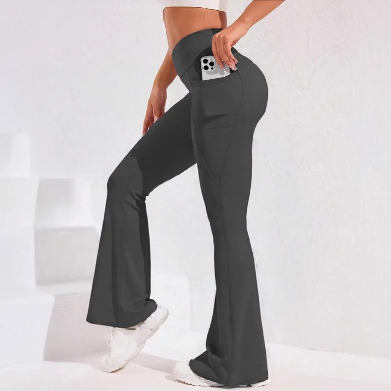 High Waisted Scrunch Butt Lifting Tummy Control Pocket Shaping Capri Training Leggings